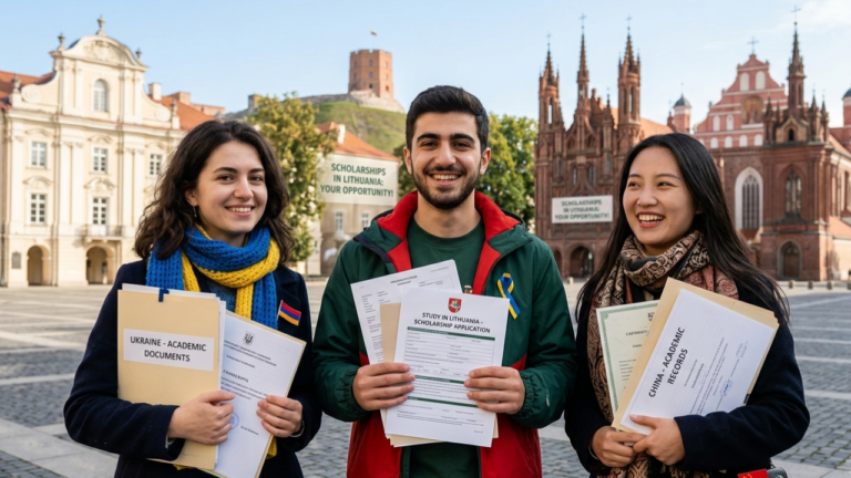 Lithuanian State Scholarship for international students studying in Lithuania