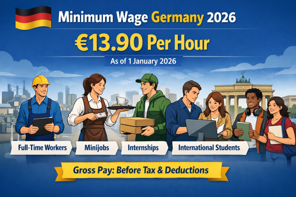  minimum wage germany 2026 infographic: worker pay guide