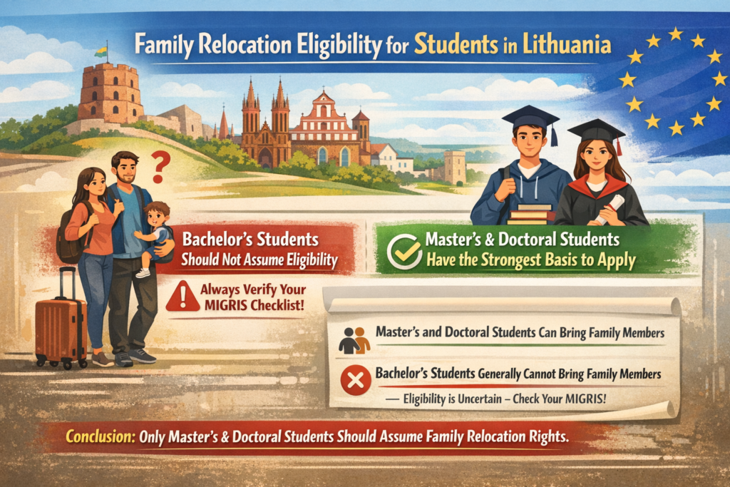 legally bring family to lithuania guide