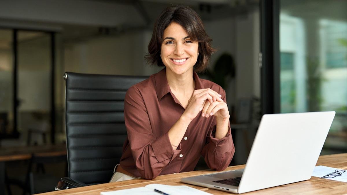 Entrepreneur planning business strategy